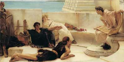 A Reading of Homer, Sir Lawrence Alma-Tadema