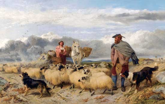 Gathering the Flocks, Richard Ansdell