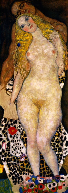 Adam  and Eve, Klimt