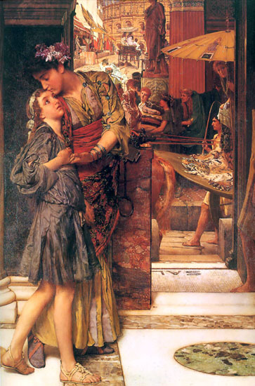 A Parting Kiss, Sir Lawrence Alma-Tadema