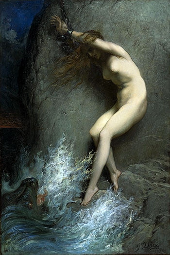 Andromeda, Gustave Doré