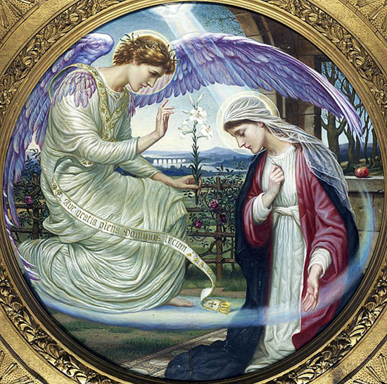 The Annunciation, Edward A. Fellowes Prynne 