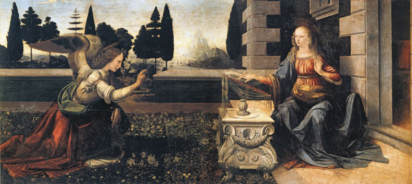 The Annunciation, da Vinci