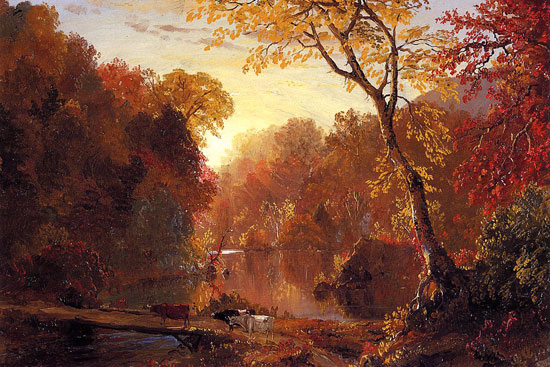 Autumn in America, Fredrick Edwin Church