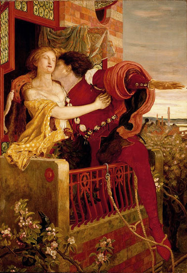 Romeo and Juile, Ford Maddox Brown