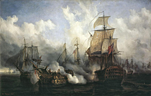 Auguste Mayer
The Battle of Trafalgar