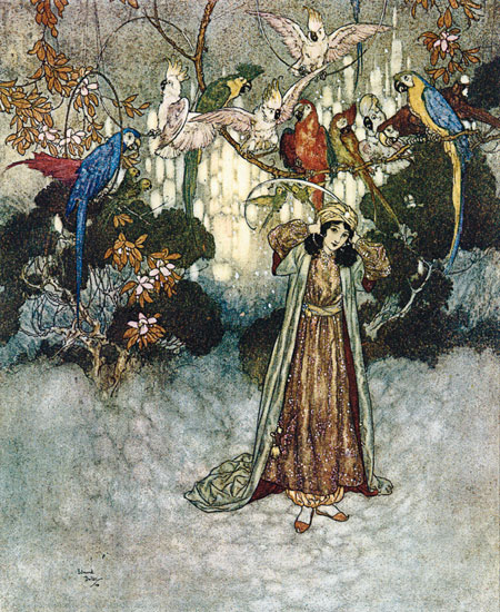 Beauty and the Beast, Edmund Dulac
