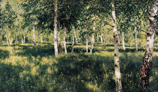 Birch Forest, Isaac Levitan