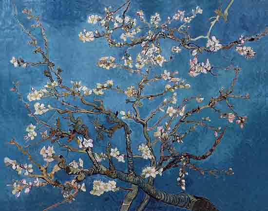 Blossoming Almond Tree, Vincent van Gogh