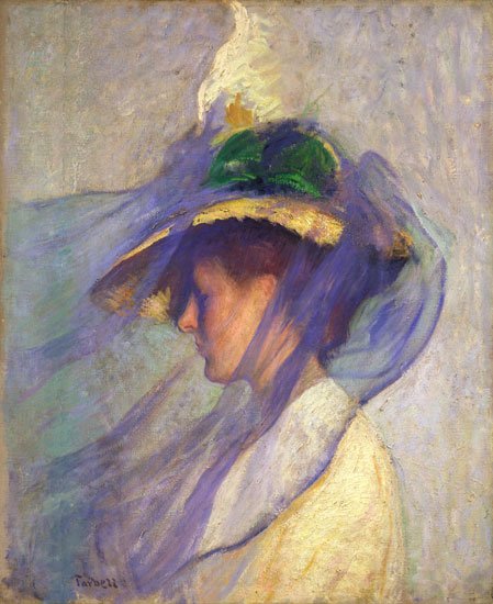 The Blue Veil, Edmund Tarbell