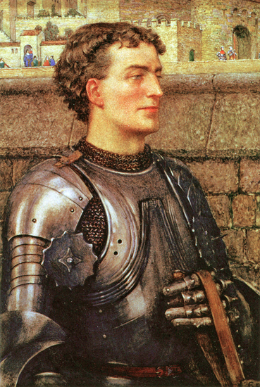 A Knight in Armour,  Eleanor Fortescue-Brickdale