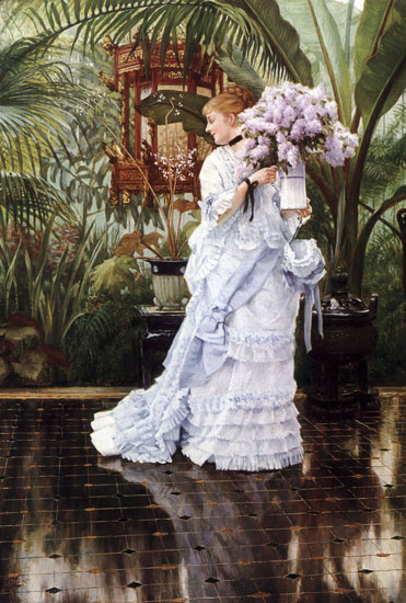 A Bunch of Lilacs, James Joseph Jacques Tissot 