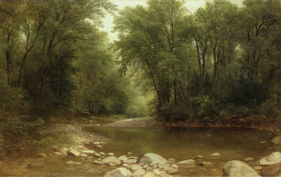 A Catskill Stream,  Asher Brown Durand