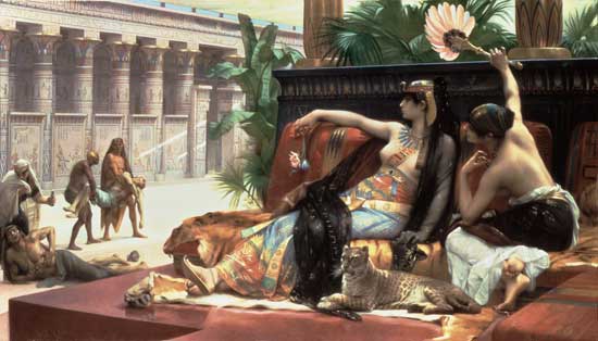 Cleopatra Testing Poisons on Criminals, Alexandre Cabanel 

