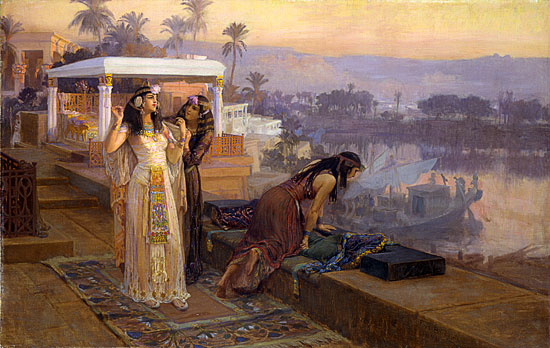 Cleopatra on the Terraces of Philae, Bridgman