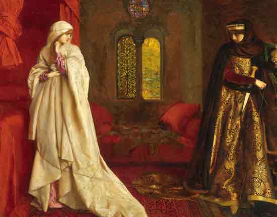 Fair Rosamund and Eleanor,  Frank Cadogan Cowper