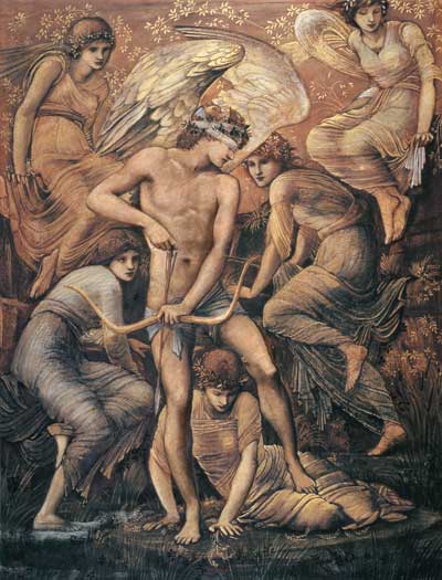 Cupid's Hunting Fields,Edward Burne-Jones
Edward Burne-Jones


, Edward Burne-Jones