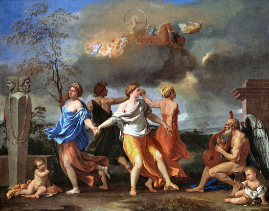The Dance to the Music of Time, Poussin