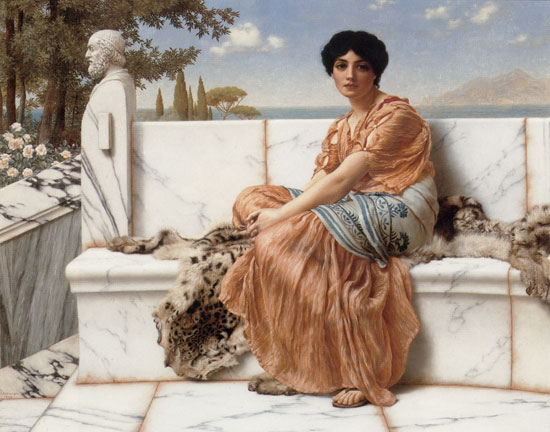 In the Days of Sappho, John William Godward