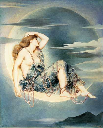 Luna, Evelyn De Morgan