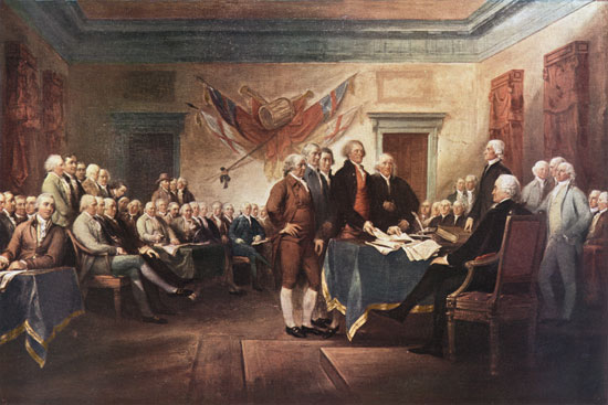 The Declaration of Independence, John TrumbullTopham