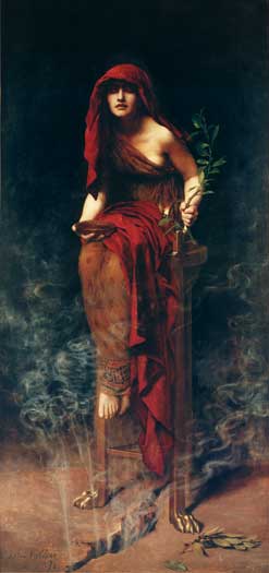 The Priestess of Delphi,  Hon.  John Collier