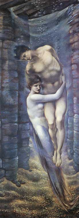 The Depths of the Sea, Burne-Jones