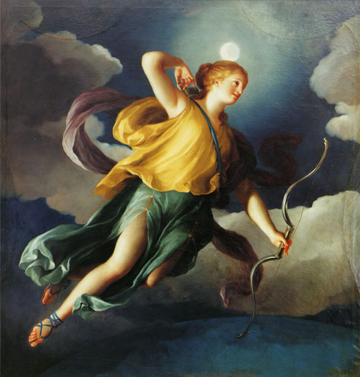 Diana as Personification of Night, Anton Raphael Mengs