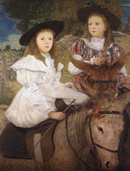 The Donkey Ride, Julian Alden Weir