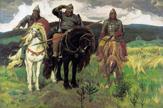 Epic Heros, Victor Mikhailovich Vasnetsov