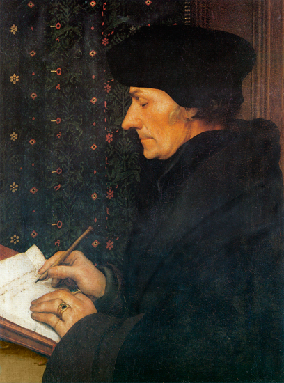 Desiderius Erasmus, Hans Holbien
