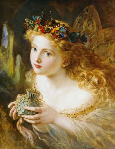 Fair Face of Woman.., Sophie Anderson