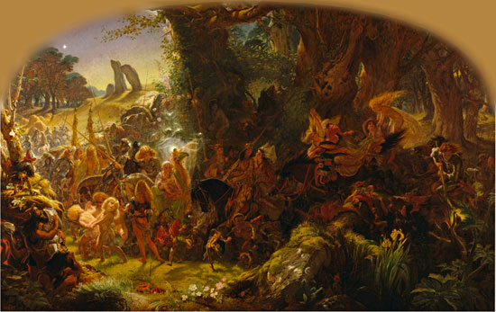 Fairy Raid, Joseph Noel Paton

