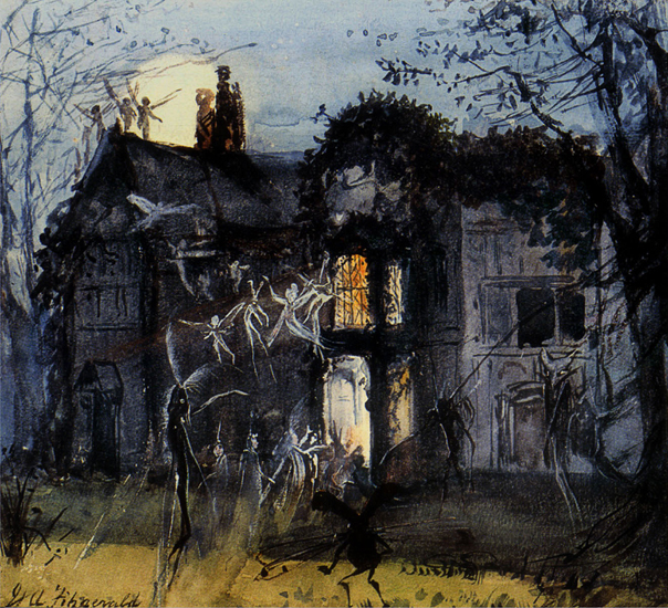 The Old Hal, Fairies by Moonlight