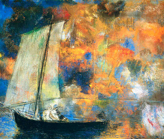 Flower Clouds, Odilon Redon