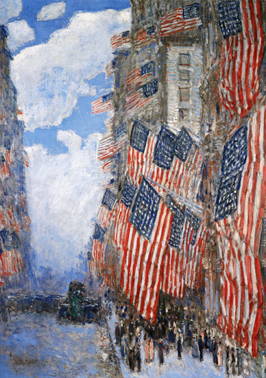 Fourth of July, 1916, Childe Hassam
