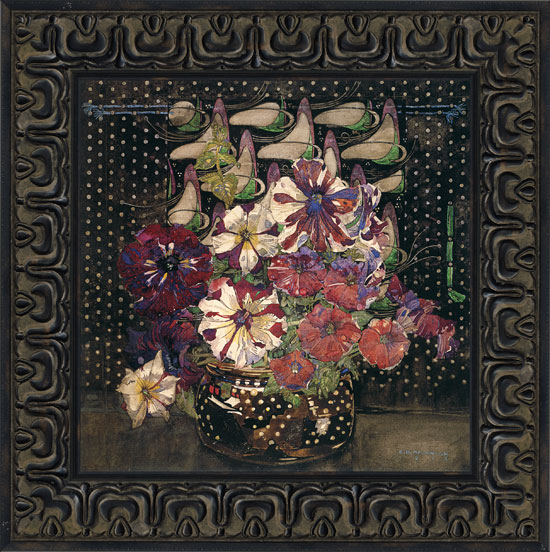 Petunias, Charles Rennie Mackintosh