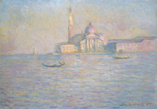 L'eglise San Giorgio Maggiore
, Claude Monet