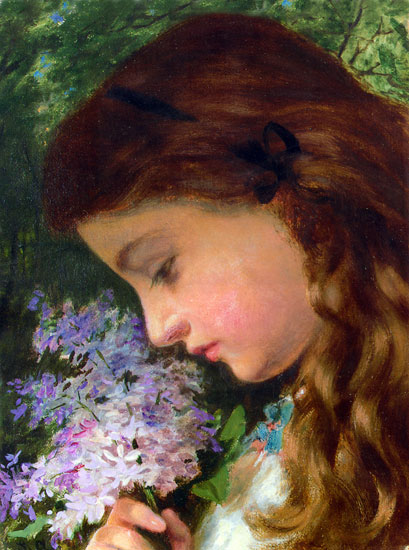 Girl with a Lilac, Sophie Anderson
