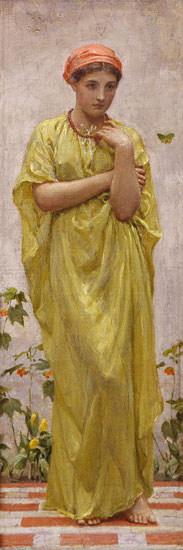 The  Green Butterfly, Albert Moore