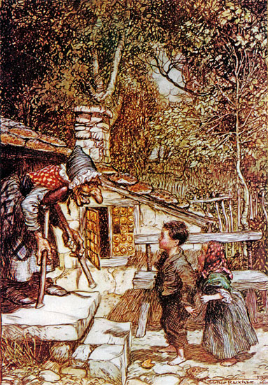 Hansel and Gretel, Arthur Rackham