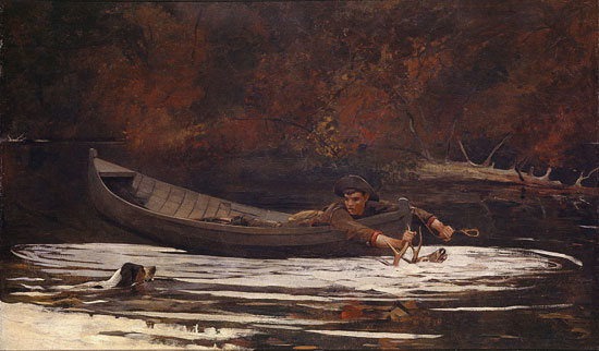 The  Hound and the Hunter, Winslow Homer