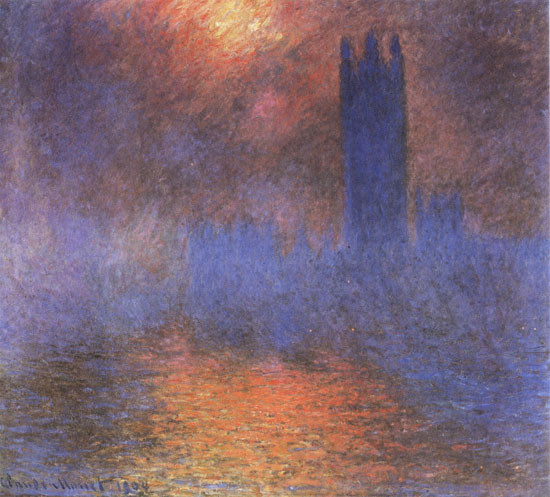 The Houses of Parliment, Claude Monet
