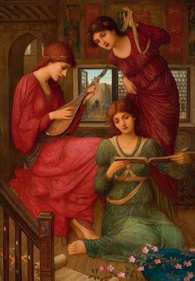 In the Golden Days, John Melhuish Strudwick