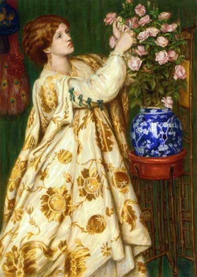 Isabella and the Pot of Basil, Dante Gabriel Rossetti
