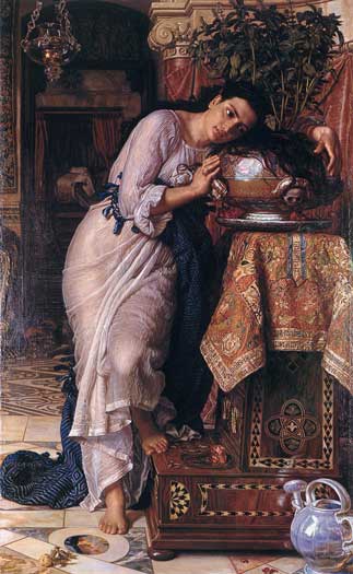 Isabella and the Pot of Basil, William Holman Hunt