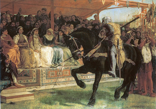 The Queen of the Tournament, Ivanhoe Frank William Warwick Topham