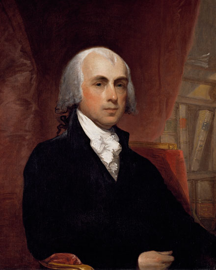 James Madison, Gilbert Stuart