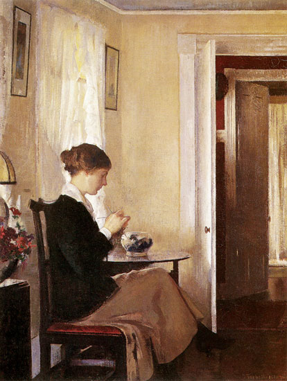 Josephine Knitting, Edmund Tarbell
