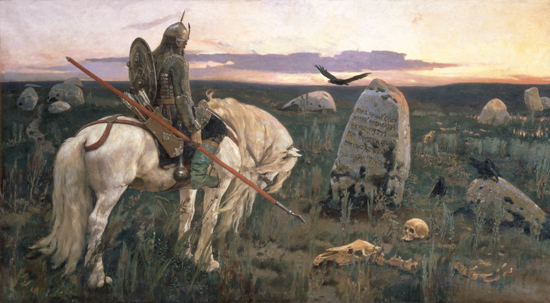he Knight at the Crossroad, Victor Mikhailovich Vasnetsov 